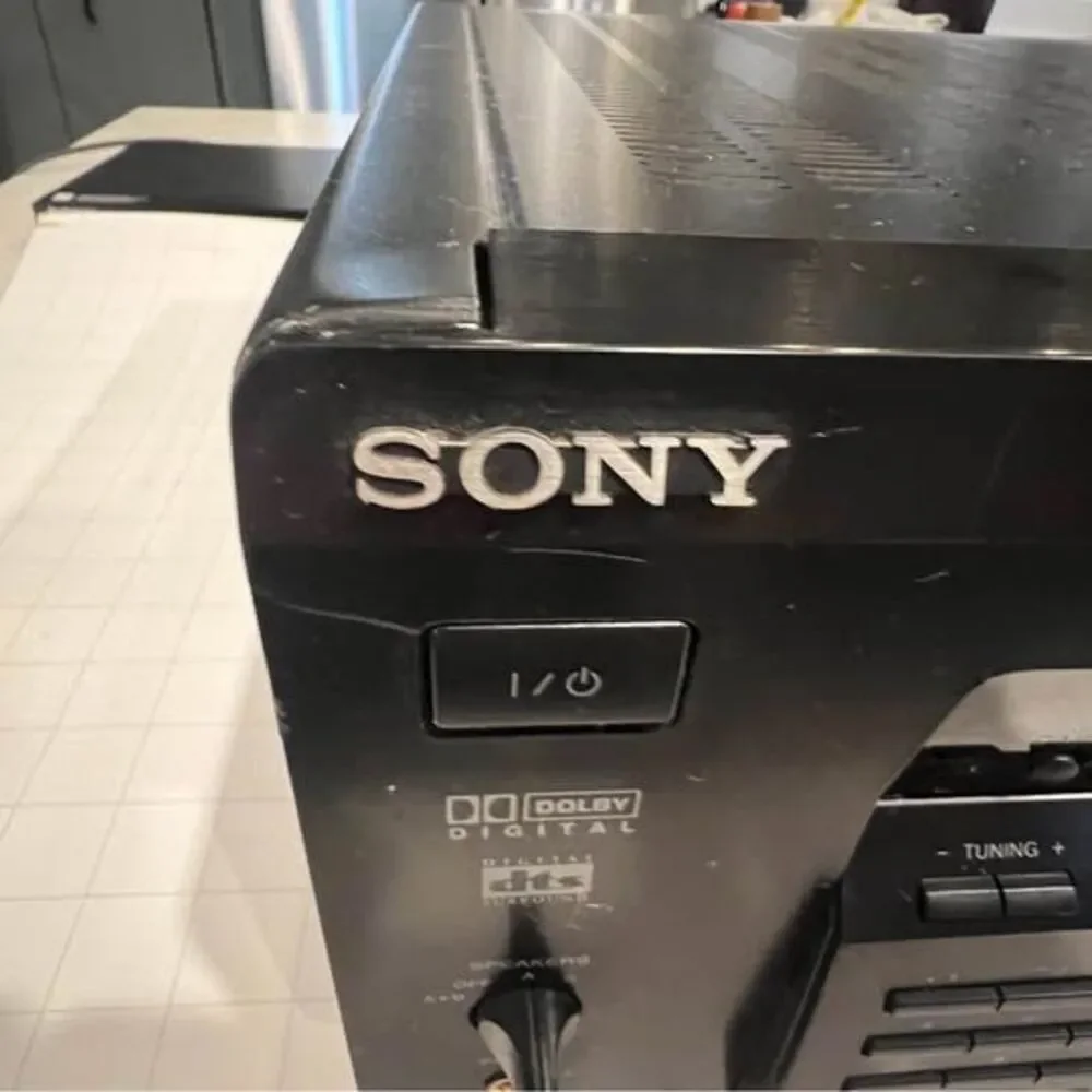 Sony STR-DE835 A/V Stereo Receiver Original Box & Original Remote Works Perfect
